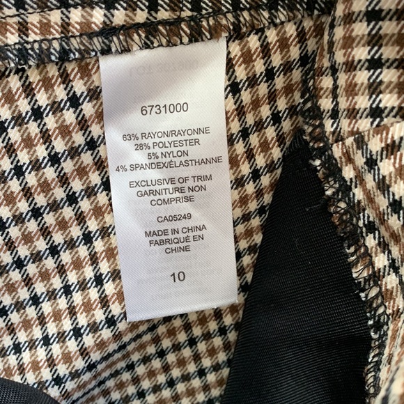 SC&CO plaid dress pant legging - Picture 5 of 5